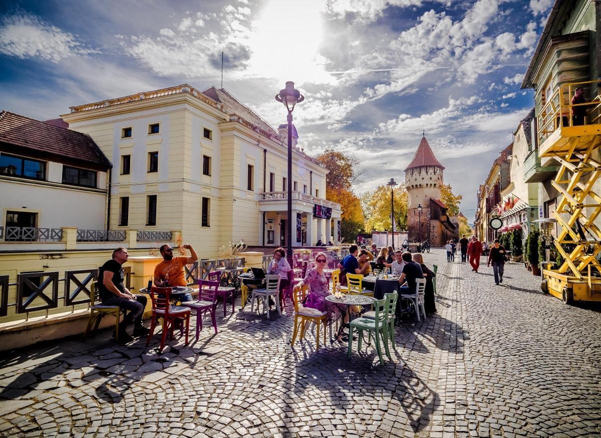 Ferienwohnung Papiu 9 Hermannstadt Exterior foto